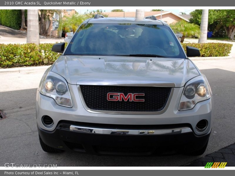 Quicksilver Metallic / Ebony 2010 GMC Acadia SL