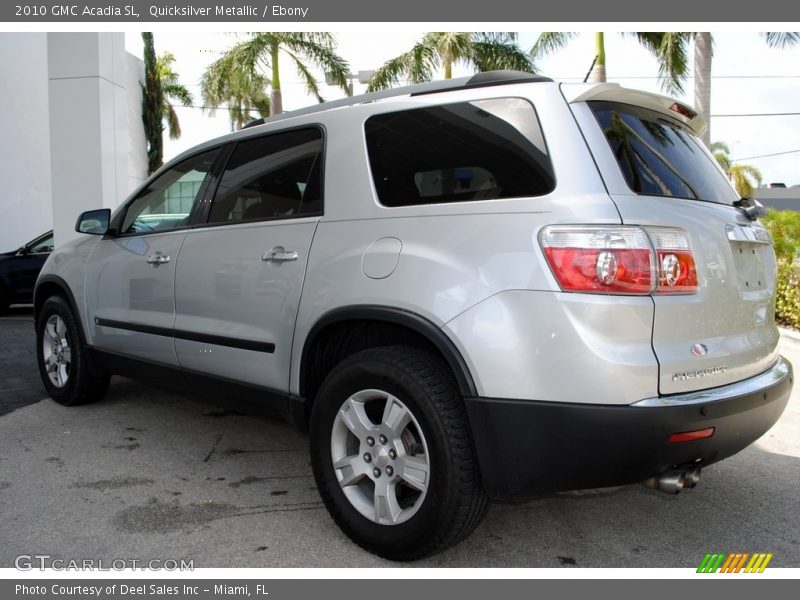 Quicksilver Metallic / Ebony 2010 GMC Acadia SL