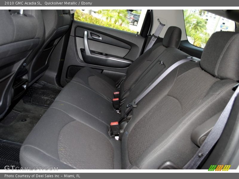 Quicksilver Metallic / Ebony 2010 GMC Acadia SL