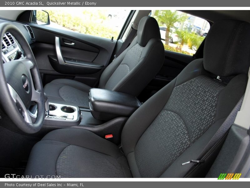 Quicksilver Metallic / Ebony 2010 GMC Acadia SL