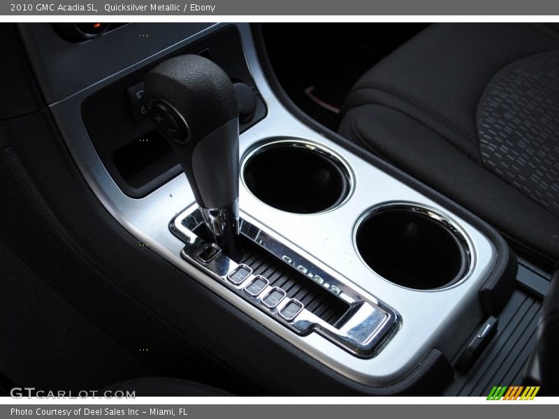 Quicksilver Metallic / Ebony 2010 GMC Acadia SL