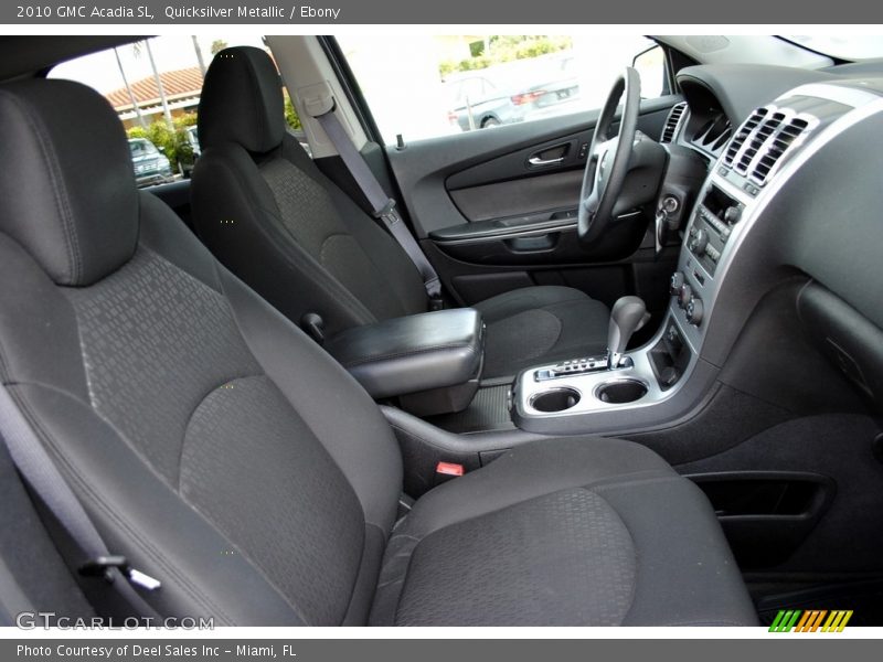 Quicksilver Metallic / Ebony 2010 GMC Acadia SL