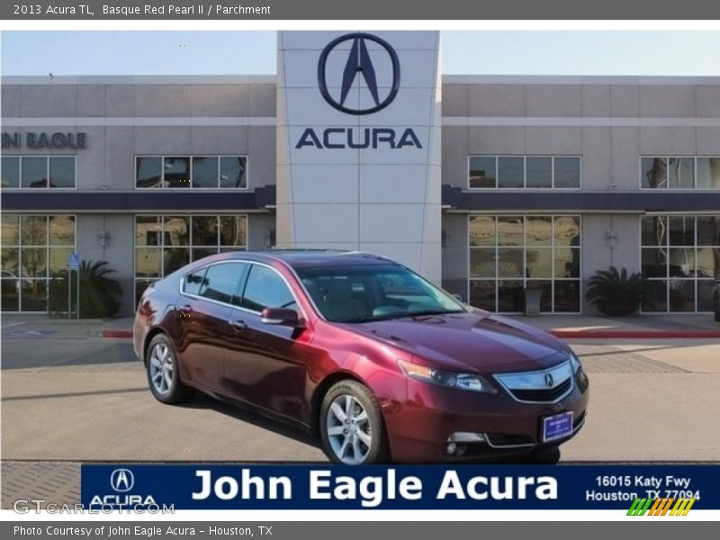 Basque Red Pearl II / Parchment 2013 Acura TL