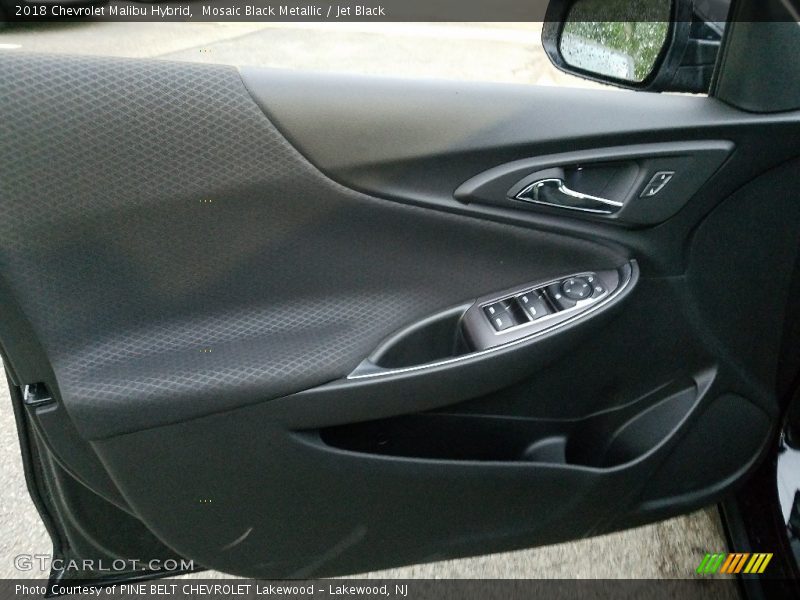 Mosaic Black Metallic / Jet Black 2018 Chevrolet Malibu Hybrid