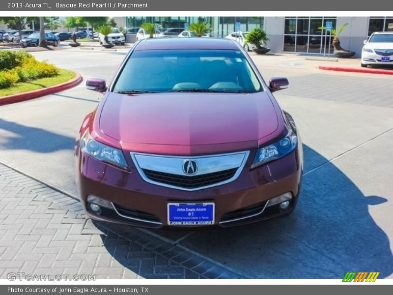 Basque Red Pearl II / Parchment 2013 Acura TL
