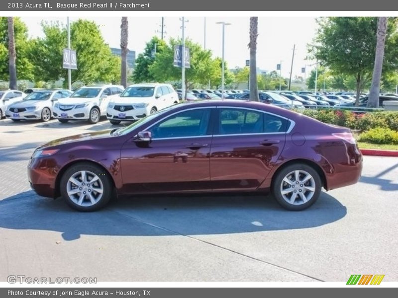 Basque Red Pearl II / Parchment 2013 Acura TL