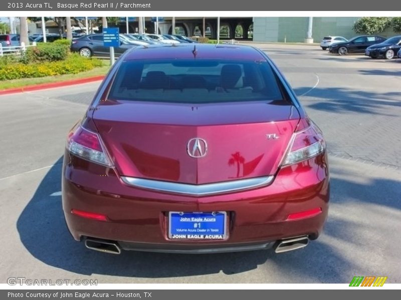 Basque Red Pearl II / Parchment 2013 Acura TL