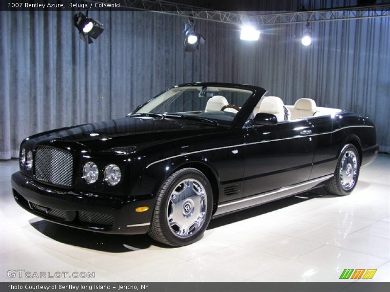 2007 Bentley Azure in Beluga/Cotswold Pinstripe / Cotswold /Beluga/Burr Walnut Veneer, Front Left - 2007 Bentley Azure 