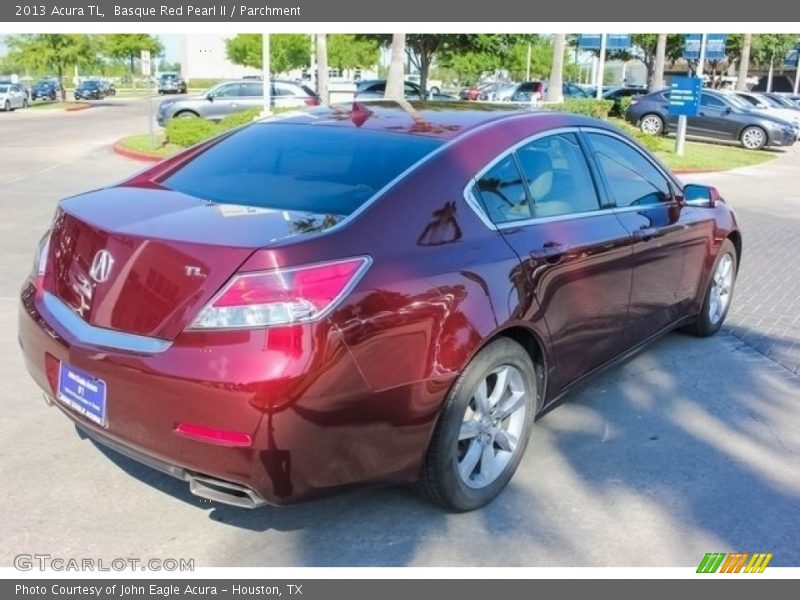 Basque Red Pearl II / Parchment 2013 Acura TL