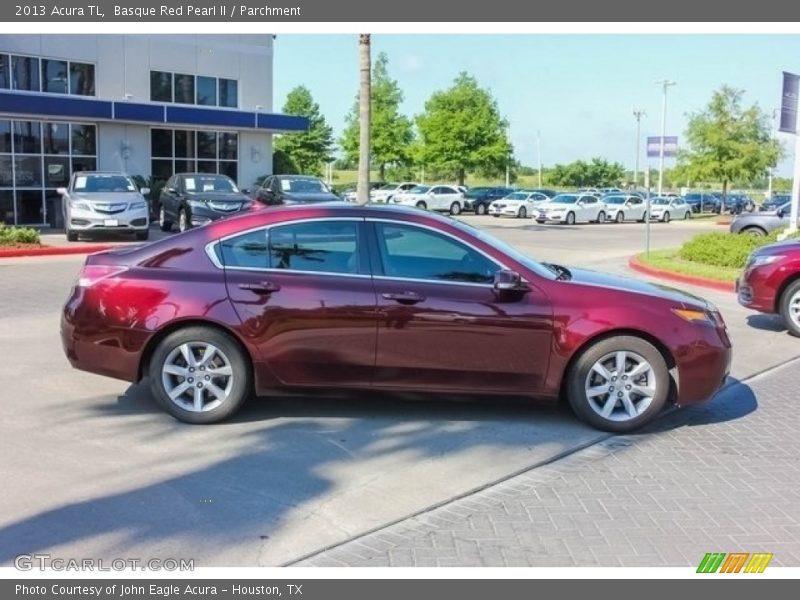 Basque Red Pearl II / Parchment 2013 Acura TL