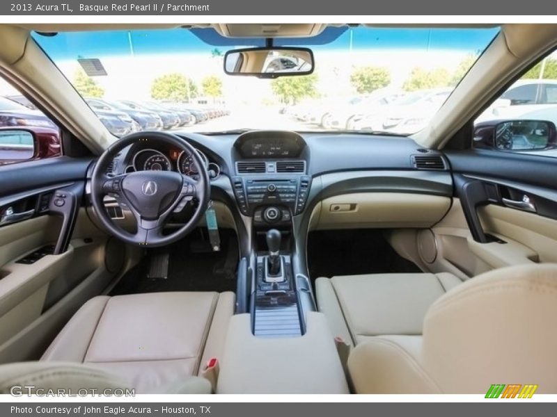 Basque Red Pearl II / Parchment 2013 Acura TL
