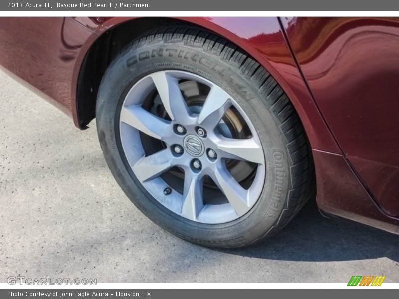 Basque Red Pearl II / Parchment 2013 Acura TL