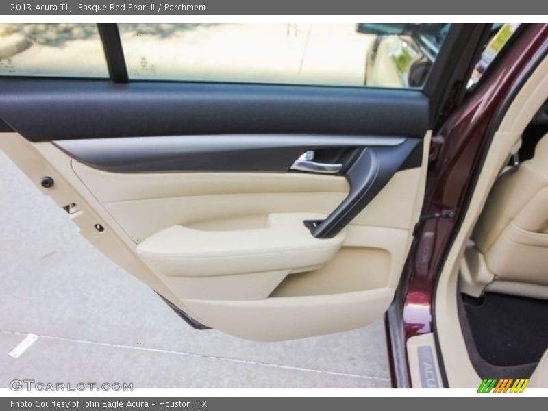 Basque Red Pearl II / Parchment 2013 Acura TL
