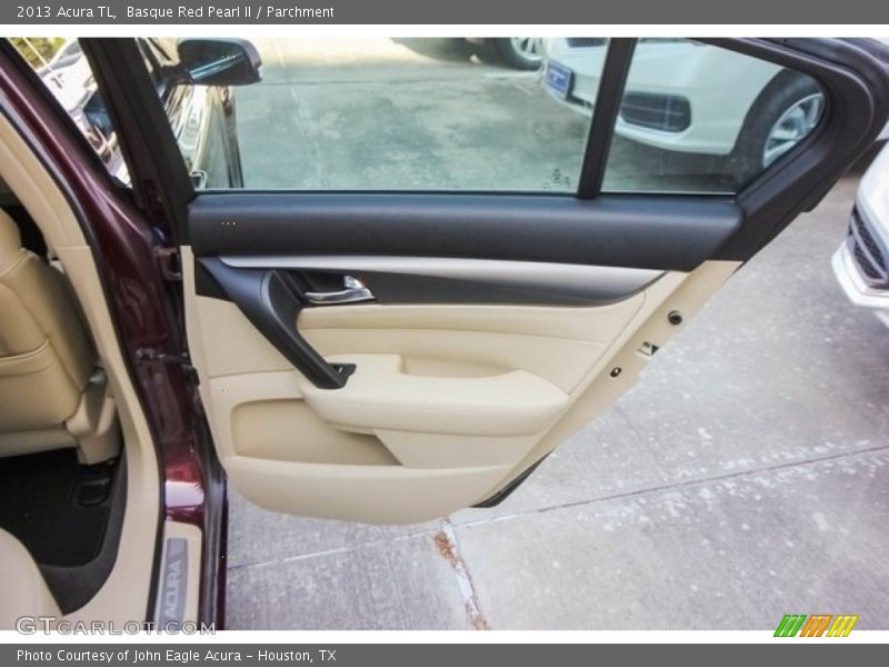 Basque Red Pearl II / Parchment 2013 Acura TL