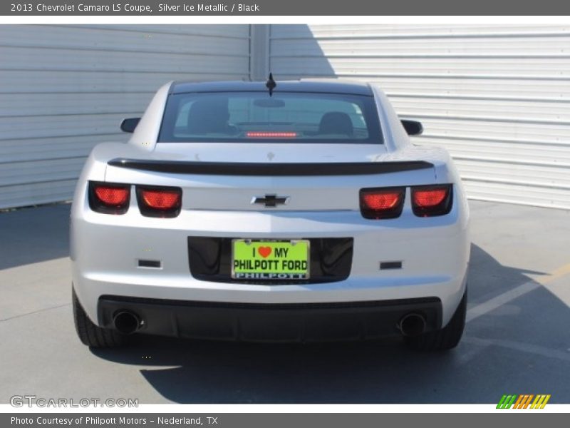 Silver Ice Metallic / Black 2013 Chevrolet Camaro LS Coupe