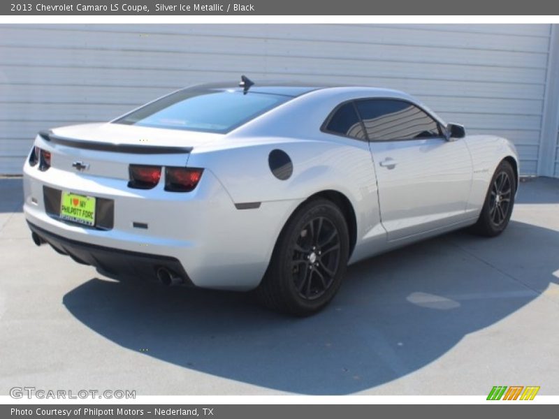 Silver Ice Metallic / Black 2013 Chevrolet Camaro LS Coupe