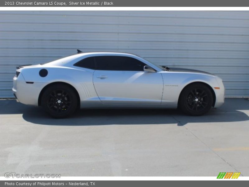 Silver Ice Metallic / Black 2013 Chevrolet Camaro LS Coupe