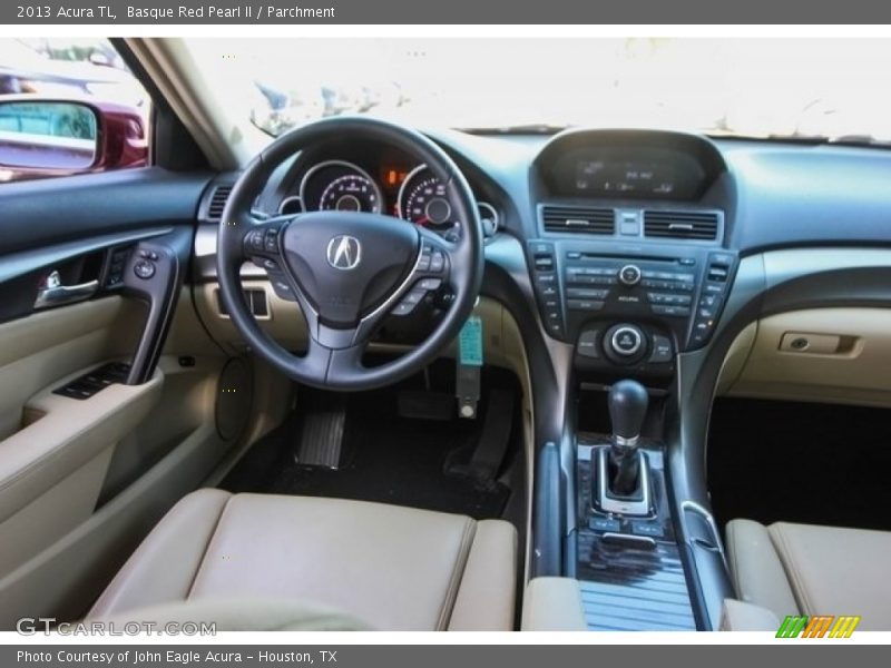 Basque Red Pearl II / Parchment 2013 Acura TL