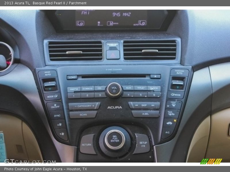 Basque Red Pearl II / Parchment 2013 Acura TL