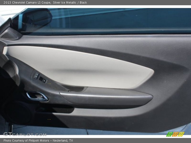 Silver Ice Metallic / Black 2013 Chevrolet Camaro LS Coupe