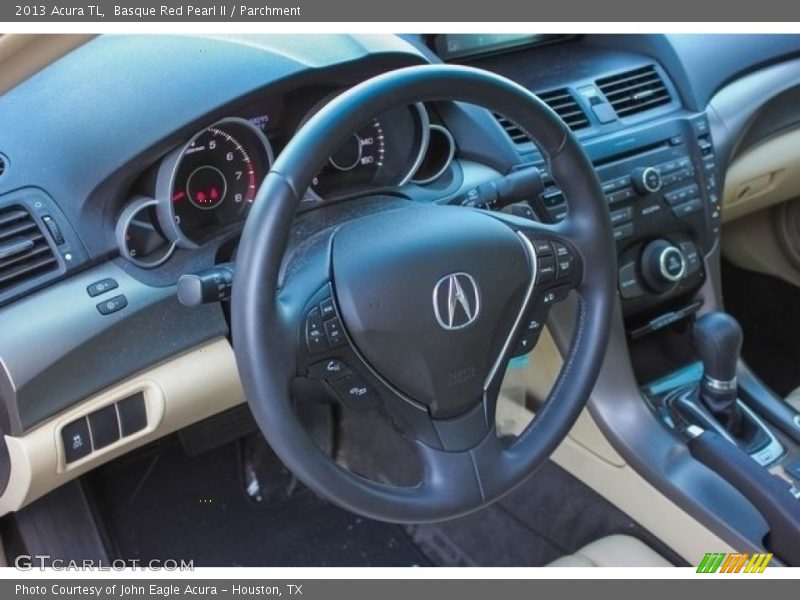 Basque Red Pearl II / Parchment 2013 Acura TL