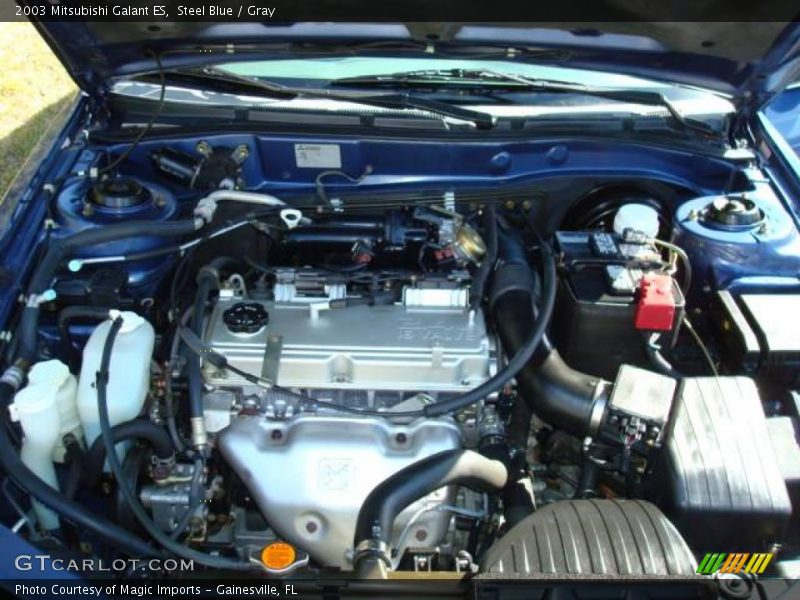 Steel Blue / Gray 2003 Mitsubishi Galant ES