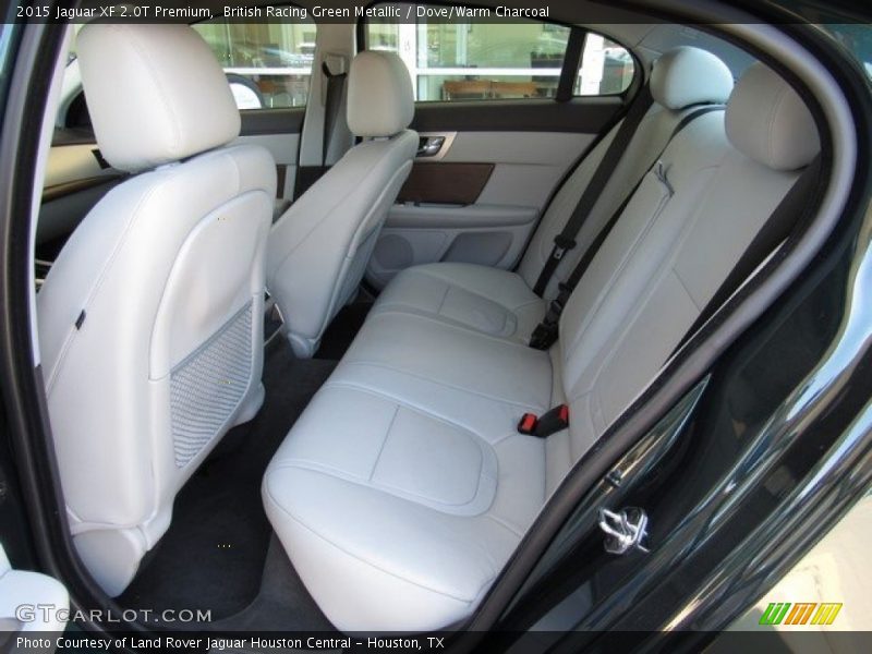 British Racing Green Metallic / Dove/Warm Charcoal 2015 Jaguar XF 2.0T Premium