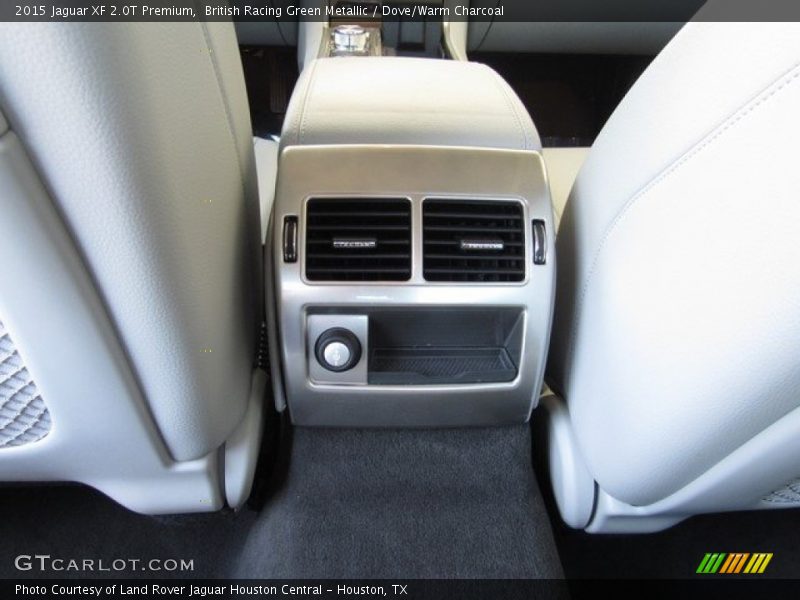 British Racing Green Metallic / Dove/Warm Charcoal 2015 Jaguar XF 2.0T Premium