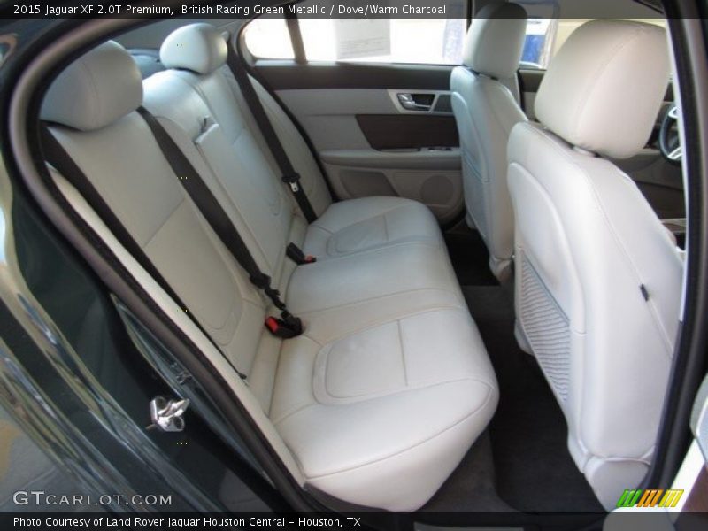 British Racing Green Metallic / Dove/Warm Charcoal 2015 Jaguar XF 2.0T Premium