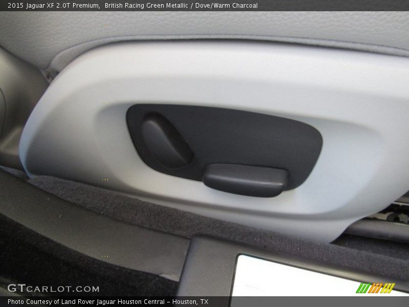 British Racing Green Metallic / Dove/Warm Charcoal 2015 Jaguar XF 2.0T Premium