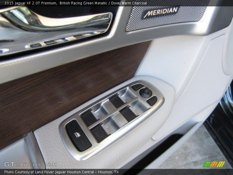 British Racing Green Metallic / Dove/Warm Charcoal 2015 Jaguar XF 2.0T Premium