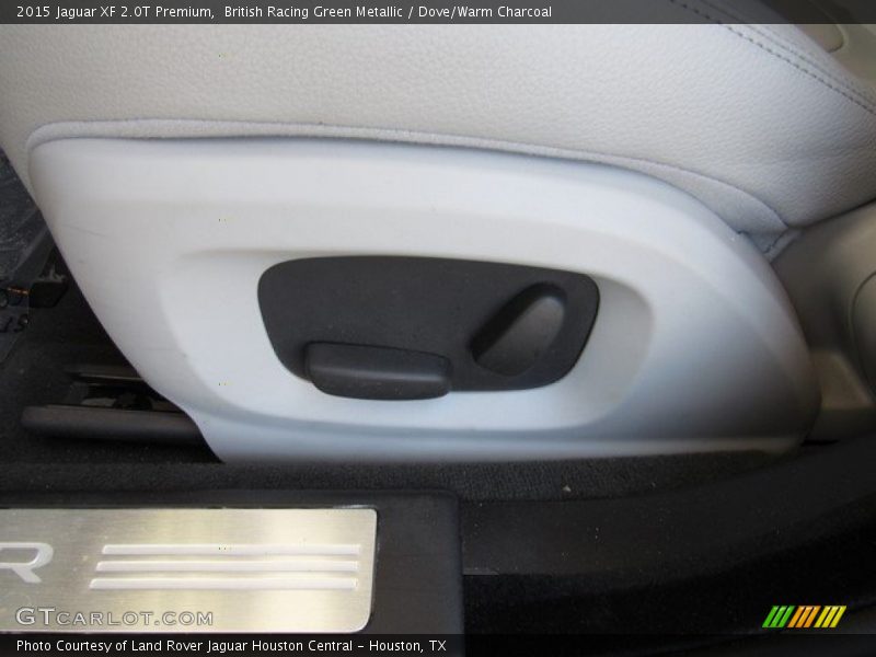 British Racing Green Metallic / Dove/Warm Charcoal 2015 Jaguar XF 2.0T Premium