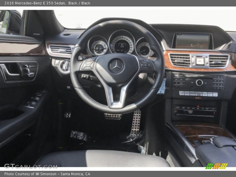 Black / Black 2016 Mercedes-Benz E 350 Sedan