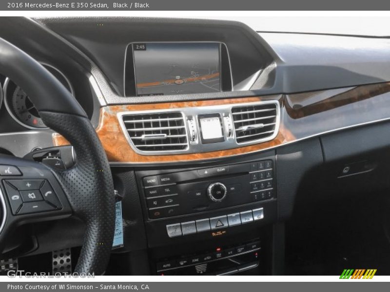 Black / Black 2016 Mercedes-Benz E 350 Sedan