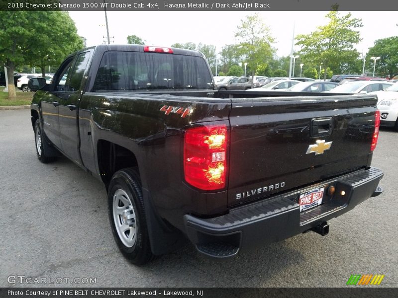 Havana Metallic / Dark Ash/Jet Black 2018 Chevrolet Silverado 1500 WT Double Cab 4x4