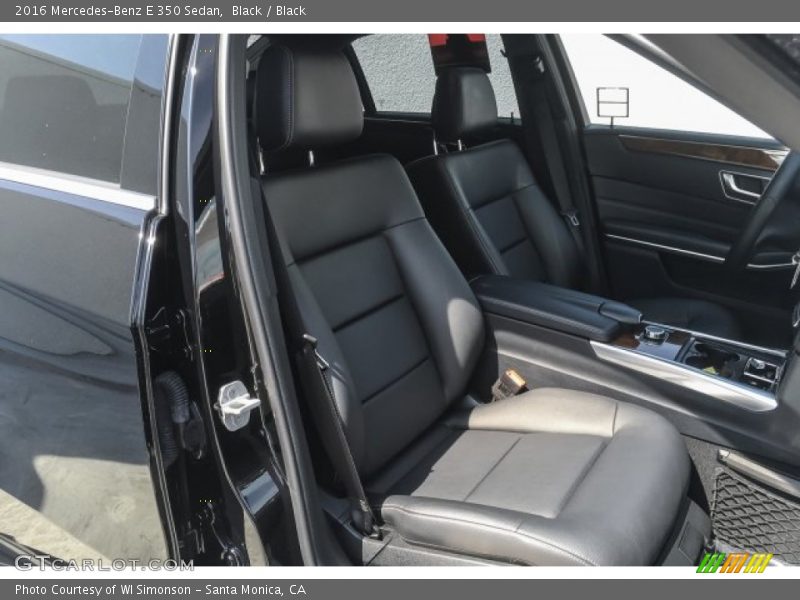 Black / Black 2016 Mercedes-Benz E 350 Sedan