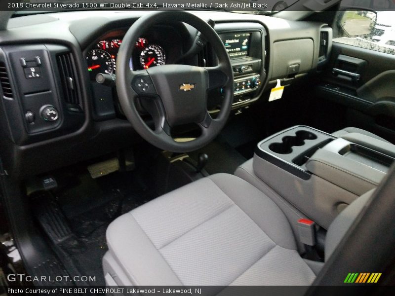 Havana Metallic / Dark Ash/Jet Black 2018 Chevrolet Silverado 1500 WT Double Cab 4x4