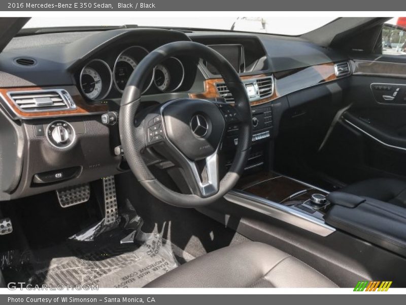 Black / Black 2016 Mercedes-Benz E 350 Sedan