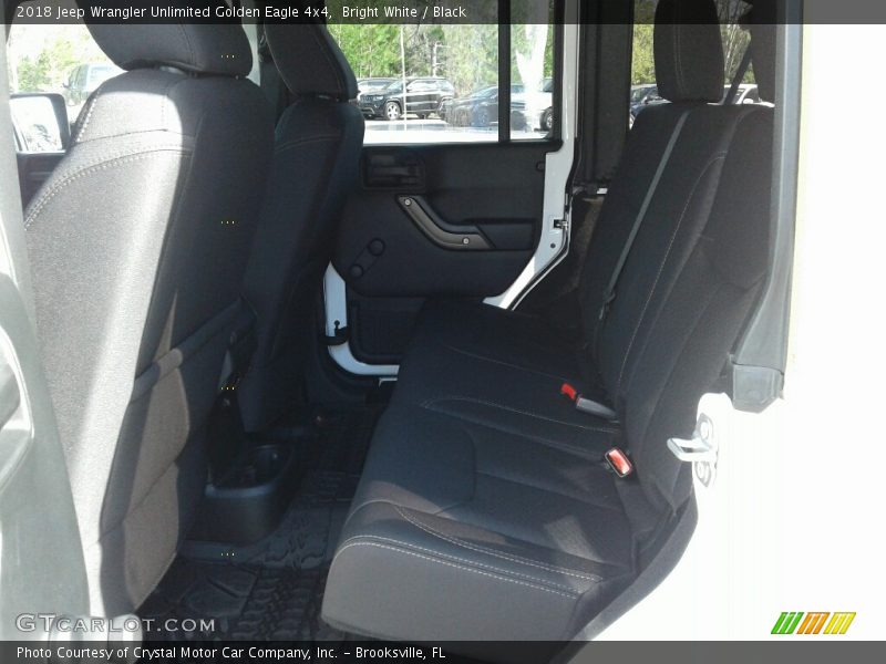 Bright White / Black 2018 Jeep Wrangler Unlimited Golden Eagle 4x4