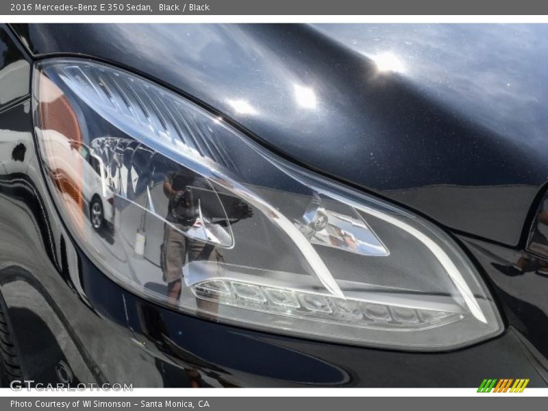 Black / Black 2016 Mercedes-Benz E 350 Sedan