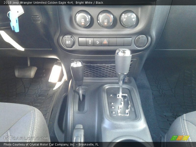 Bright White / Black 2018 Jeep Wrangler Unlimited Golden Eagle 4x4