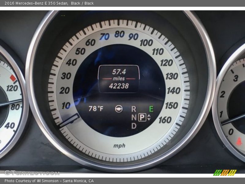 Black / Black 2016 Mercedes-Benz E 350 Sedan