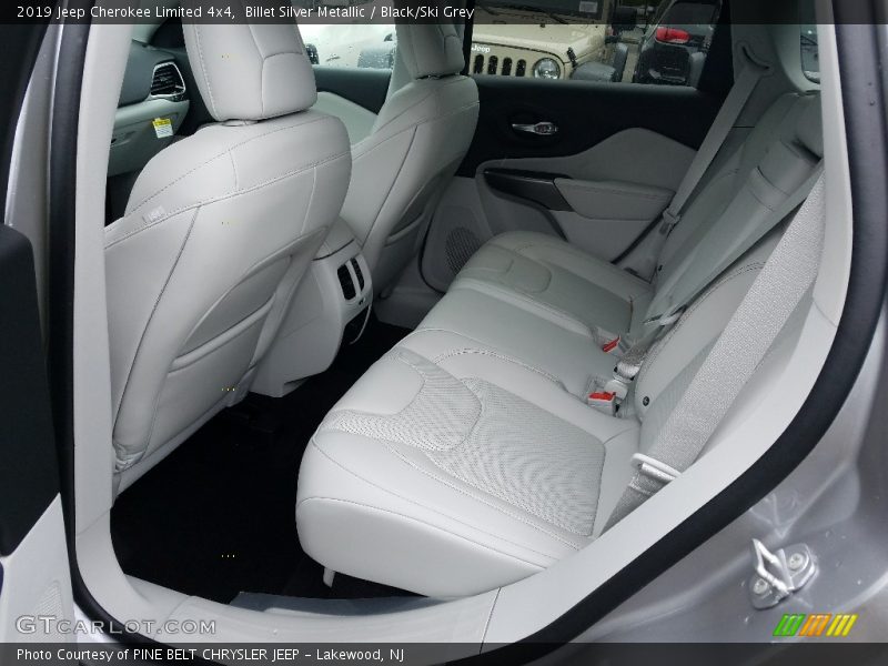 Billet Silver Metallic / Black/Ski Grey 2019 Jeep Cherokee Limited 4x4