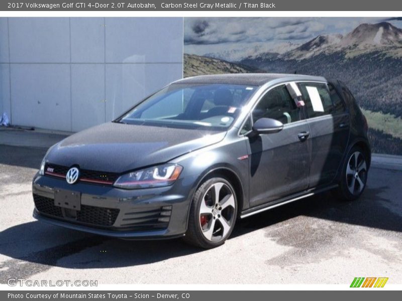 Carbon Steel Gray Metallic / Titan Black 2017 Volkswagen Golf GTI 4-Door 2.0T Autobahn