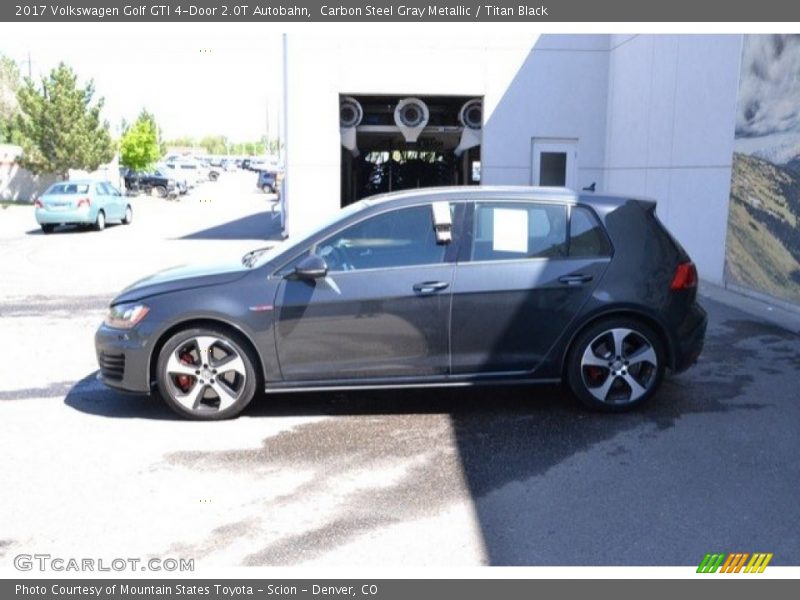 Carbon Steel Gray Metallic / Titan Black 2017 Volkswagen Golf GTI 4-Door 2.0T Autobahn
