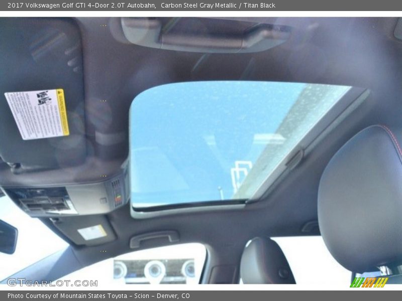 Carbon Steel Gray Metallic / Titan Black 2017 Volkswagen Golf GTI 4-Door 2.0T Autobahn