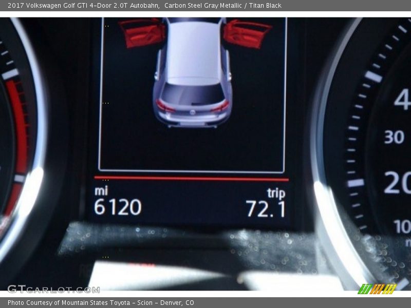 Carbon Steel Gray Metallic / Titan Black 2017 Volkswagen Golf GTI 4-Door 2.0T Autobahn