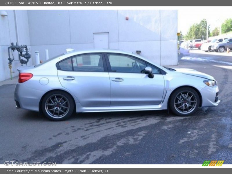Ice Silver Metallic / Carbon Black 2016 Subaru WRX STI Limited