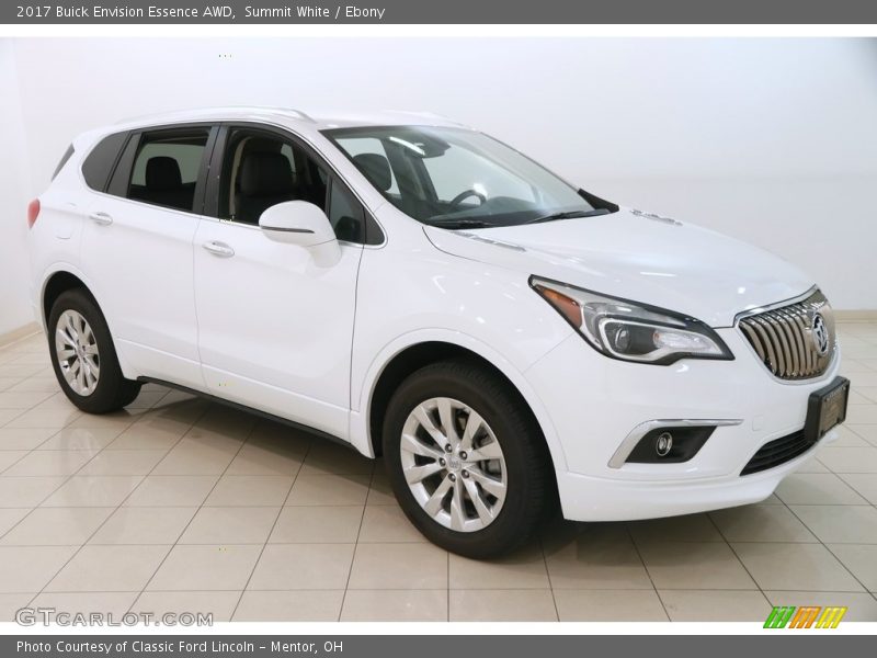 Summit White / Ebony 2017 Buick Envision Essence AWD