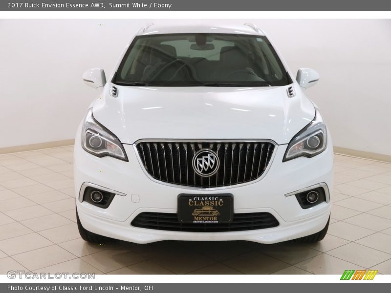 Summit White / Ebony 2017 Buick Envision Essence AWD